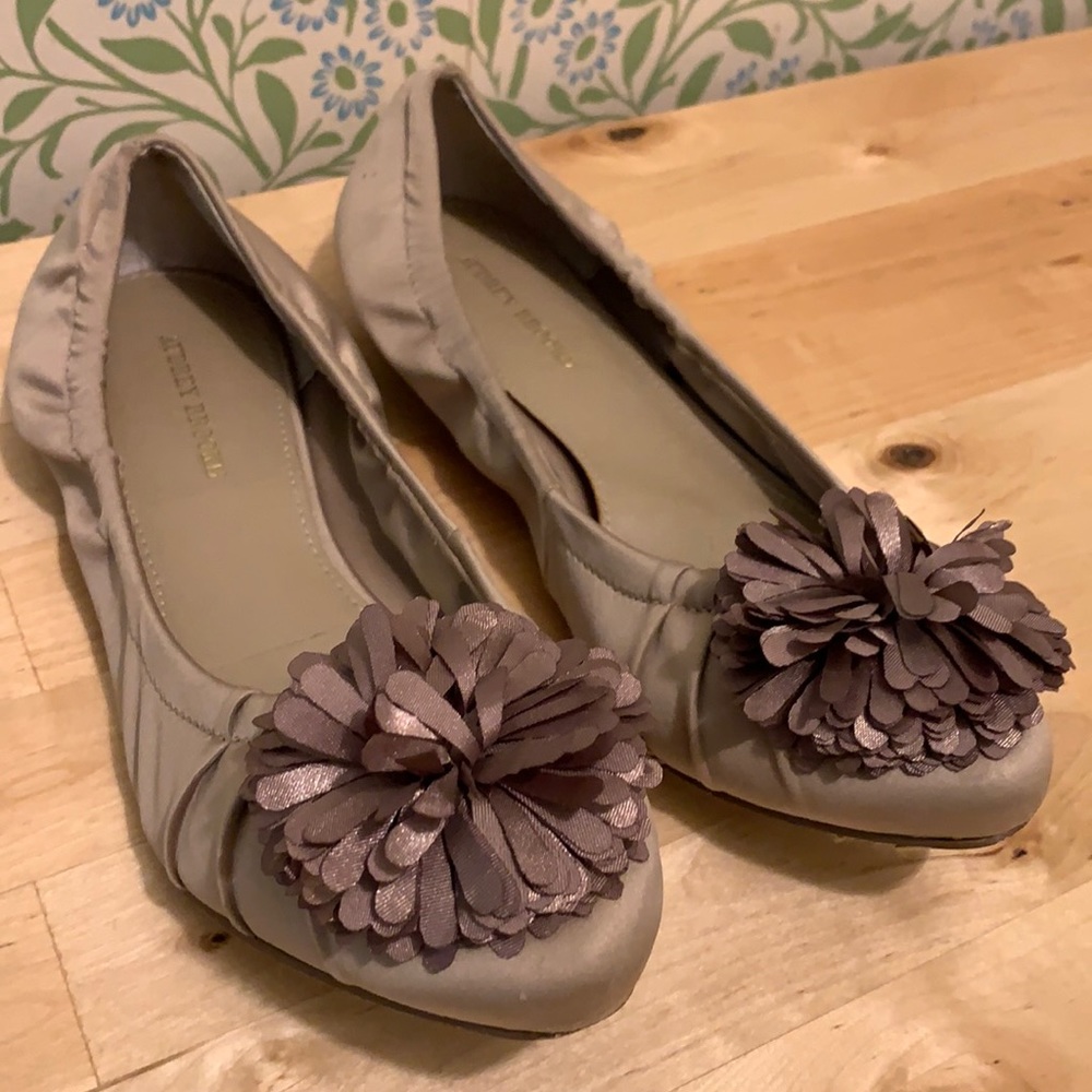 Audrey brook satin flats
